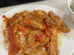番茄猪扒饭-好好滋味茶餐厅