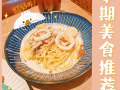 干贝三文鱼籽奶油意面-nata&bica(松江大学城店)