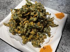 炸花椒芽儿-华盛园卷子王农家菜水库鱼