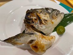 盐烤三文鱼头-鲔吞·和牛寿喜烧(闵行区绿瘦酒店)