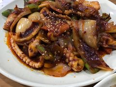 辣炒鱿鱼-贤花饭店(城阳店)