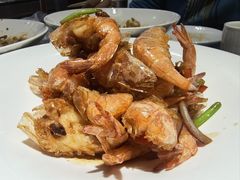 首创油爆虾-良师门滨海人家·海鲜·家常菜(滨海城店)