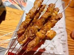 现穿羔羊肉串-火联烧烤(学院路创始店)