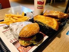 火烤双层牛肉特堡-The Habit Burger Grill 哈比特汉堡(复兴soho店)