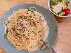 蓝钻虾松海胆酱意大利面-红小满休闲餐厅(十全街店)