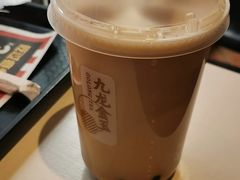 九龙金玉黑糖珍珠乌龙奶茶-肯德基(烟台机场店)