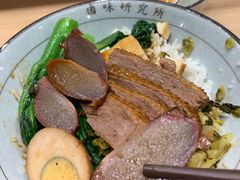 狮头牌鹅肉拼鹅胗饭-狮头牌卤味研究所·卤味饭(花城汇南区店)