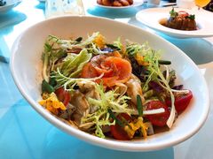 火龙果烟熏三文鱼沙律-张生记(丁香国际店)