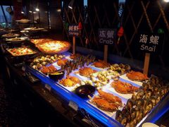 自助取餐区-广州花园酒店·凌璇阁旋转餐厅CAROUSEL360