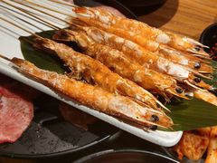 盐烤大虾-九田家黑牛烤肉料理(无锡T12店)