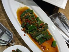 凉拌秋葵-吉布鲁牛排海鲜自助(乐山万达店)