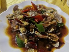 豉汁炒花甲-忠记湛江烧蚝店