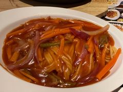 黑椒牛柳炒意粉-路易十三西餐厅(西关新天地店)