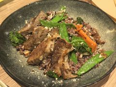 手撕牛肉杂粮炒饭-玛格萝妮比萨屋(四平店)
