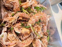 -蚝堡·生蚝海鲜烧烤物种起源•海肠捞饭(刘公岛店)