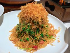 巧拌豆苗-四季民福烤鸭店(王府井灯市口店)