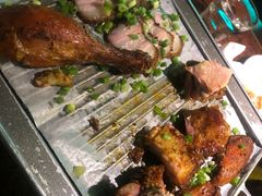 绿茶烤鸡烤肉合拼-绿茶餐厅(华联万柳店)