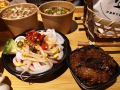 麻酱凉皮-白起肉夹馍