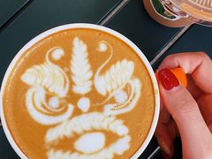设计师拉花拿铁-SAFARI COFFEE
