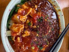 -手擀菠菜面(西康路店)