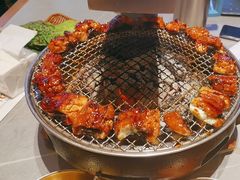 -草家酱蟹炭火烤肉店(珲春南路一店)