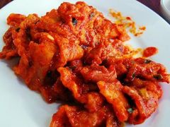 辣五花肉-郑阿姨的家·이모네·韩料&烤肉(武川路店)
