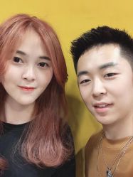 点击看大图 -可大男士理发馆