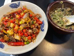 酸辣炒鸡杂-潇湘阁(望京SOHO店)