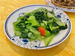 虾米炒芥菜-莲花公园煎蟹(总店)
