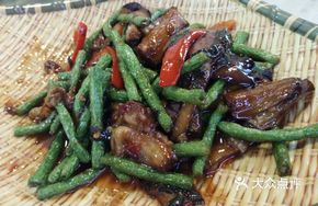 Stir-Fried Green Beans and Eggplant