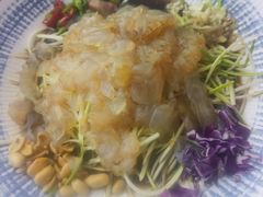 捞汁蛰头-巧克力渔家.小船海鲜胶东菜(万平口店)