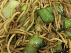 青菜肉丝炒面-味一早餐(民安路店)