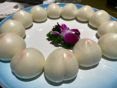 寿桃豆沙包-缘起楼素斋餐厅(南山寺店)