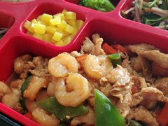 日本豆腐鲜虾套餐-贝林大翅鲸简餐厅(国家海洋博物馆店)