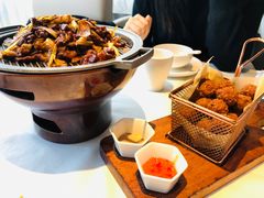经典葱爆小羔羊肉-悦融·京鲁菜·露台花园(安定门店)