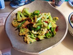 干锅丽水香菇花菜-探花·意境江南菜·唐伯虎文化体验店·松鼠桂鱼(观前店)