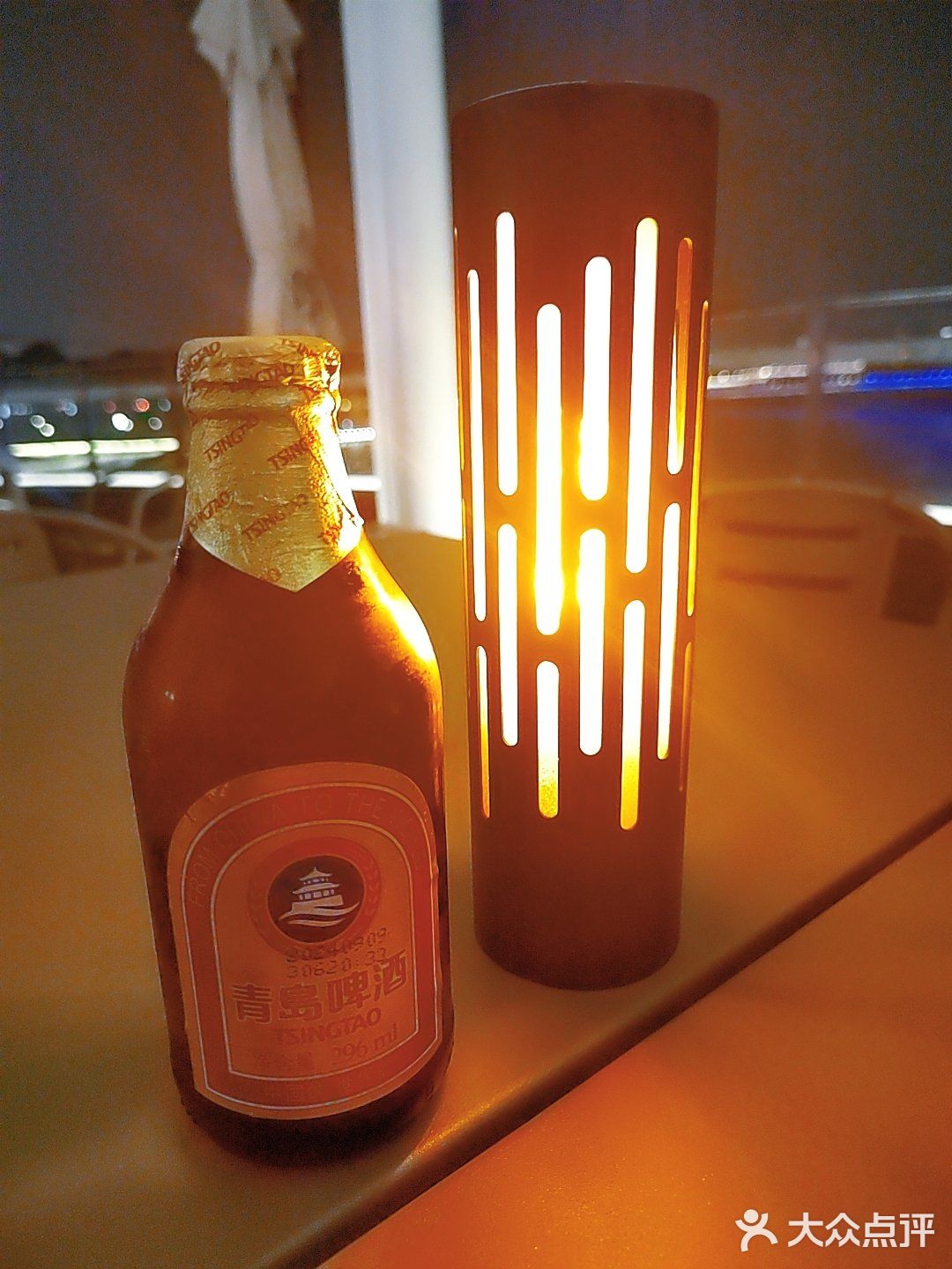晚风融入夜色的小聚会