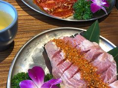 -明洞阿姨·韩式酱蟹烤肉·创意料理(三元桥店)