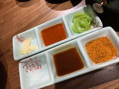 -明洞阿姨·韩式酱蟹烤肉·创意料理(三元桥店)