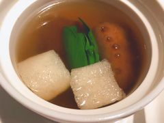 清汤松茸炖辽参-苏浙汇(古北店)