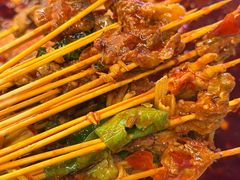 -拈签一笑黄牛肉辣卤串串