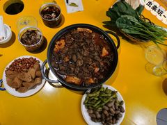 -老红桥炸灌肠牛肚锅烧烤(定福庄店)