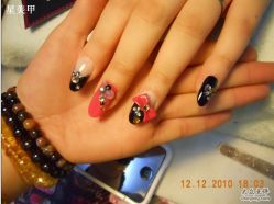 蝴蝶结2-星美甲