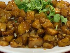 素烧茄子-胖子菜馆(隆昌路店)