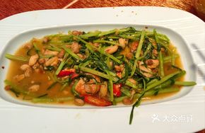 Sambal Stir-Fried Water Spinach