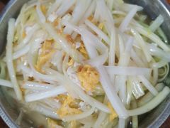 韭黄炒蛋-肥婆兰鸡饭(西门外街店)