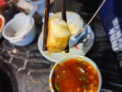 爆浆芝士鳕鱼丸-热火朝天鲜切牛肉火锅(南强街巷店)