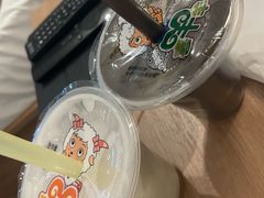 -老福平张记杏仁茶芝麻茶