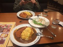 炸猪排咖喱蛋包饭-COCO壱番屋(北京平安国际金融中心店)
