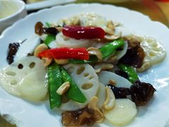 藕片兰豆炒牛肉-海鲜街菜馆(海珠南路店)